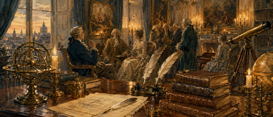 Illustrated cover art for the 18th Century Stories collection