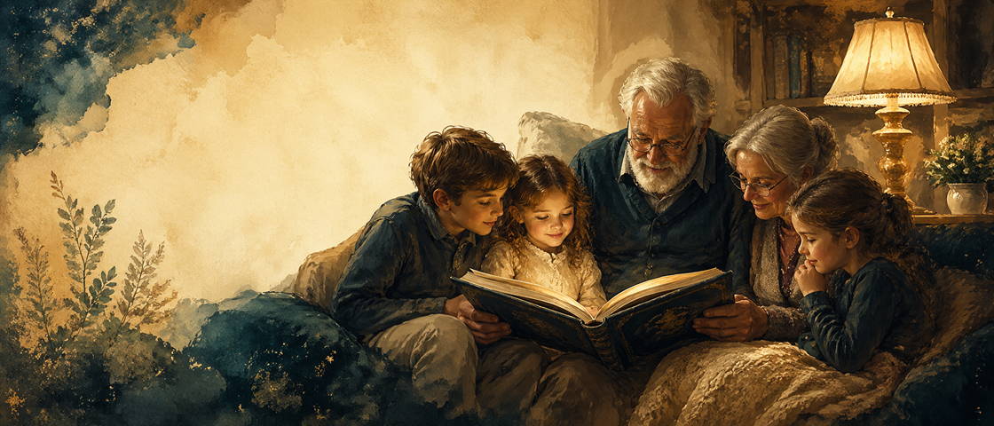 Illustrated cover art for the All Ages Stories collection
