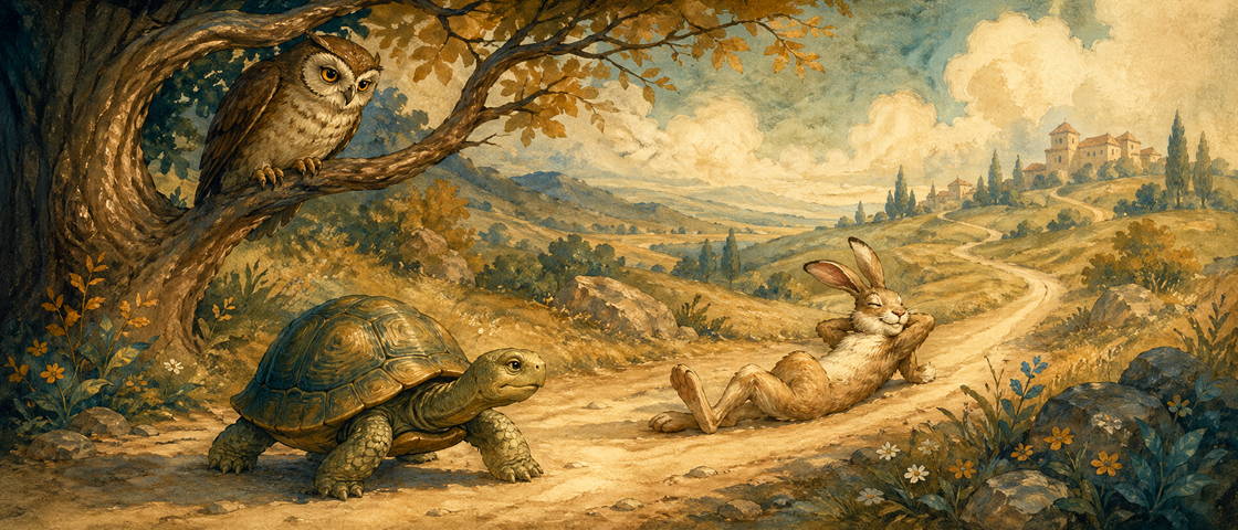 Illustrated cover art for the Fable Stories collection