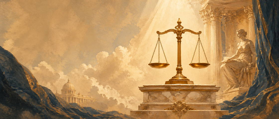 Illustrated cover art for the Justice Stories collection