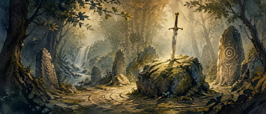 Illustrated cover art for the Legenden Geschichten collection