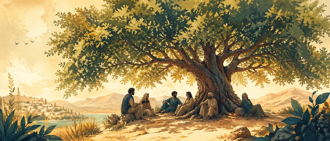 Illustrated cover art for the Parable Stories collection